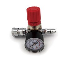 에어 레귤레이터 게이지가 있는 1pc 180psi 12bar 압력 조절기 스위치 제어 밸브 14quot 공기 압축기용, 없음