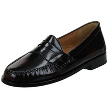 수제화 정장구두 스웨이드로퍼 Cole Haan 핀치 페니 남성용 로퍼 버건디 US 8/M