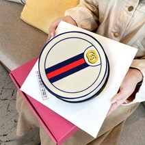 (모두의케이크) 구찌가방 여자친구생일선물 결혼기념일선물 케이크주문제작, 비건흑임자케이크