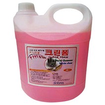 대용량 물비누 거품비누 핸드워시 거품비누리필, 4L, 크린폼 거품비누4리터