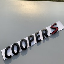 BMW 미니 쿠퍼s 자동차 로고 마크 .jcw 맥도날드 장식, COOPERS(쿠퍼스)