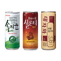 솔의눈 240ml 10캔 + 실론티 240ml 10캔 + 데자와밀크티 240ml 10캔 / 총 30캔, 상세페이지 참조