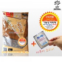 (네로앤펫) 세틀 프리미엄 바닥재 구피용 4kg (난태생용)