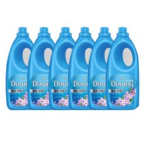 다우니 초고농축 섬유유연제 7일 탈취파워 레몬그라스와 라일락향, 6개, 1L