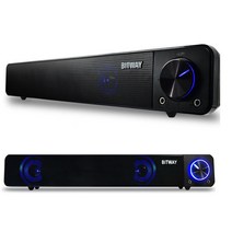 몰입이 잘 돼는 듀얼우퍼의 웅장한 음향 사운드바 스피커, BIT 사운드바 스피커 M5