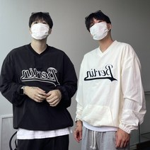 우븐맨투맨 아노락맨투맨 크롭 웜업맨투맨