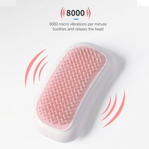 머리 마사지기 전동 모발관리기 두피 마사지기계 1pcs 헤드 8000 분당 약간의 진동, 1개, 1개