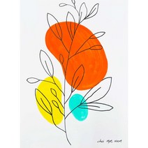 사랑IV 인테리어 예쁜 꽃 그림 최혜원작가 원화
