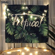 DFMEI 배경 브린스 행주 해바라기 펜션 인테리어 룸 숙소 침실 셋방 배경 벽 태피스트리, 녹식, 200*150의 송6등