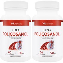마이라이프 내추럴스 폴리코사놀 50mg 2병, 60정, 2개