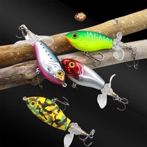 프로펠러 미노우 루어 80mm 65mm 플로팅 미노우, #4