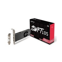 Speedster SWFT105 라데온 RX 6400 게이밍 그래픽 카드 4 GDDR6 AMD RDNA 2 RX64개L4SFG2 포함, RX 6750 XT