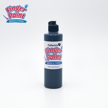 파스 핑거페인트 250ml 낱색 (13가지 색상 선택), 검정색