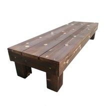 옥상인테리어 농막꾸미기 원두막만들기 야외의자, 길이 90  너비 30  높이 18  단층