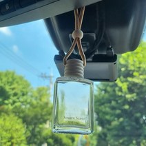 아마레센트 천연 걸이형 차량용방향제 자동차디퓨저 100ml, 클린코튼