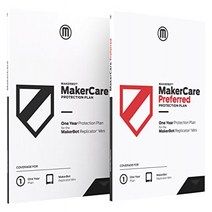 MakerBot MP07020 Makercare Preferred Protection Plan for Replicator Mini+ - 1 Year null, MakerBot MP07020 Makercare Pre