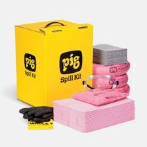 흡착제 케미컬 흡착포 재 패드 SPILLKIT 케미칼 스필 키트 KIT390