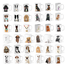 스타벅스머그컵 강아지 카툰머그 동물캐릭터 머그컵, 45_MTF09181_푸들카툰