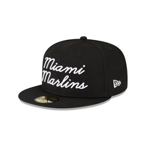 뉴에라 스냅백 MLB [마이애미 말린스] Fairway Script 59FIFTY Fitted 912450