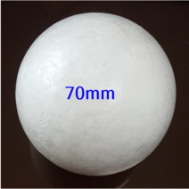 오피스안 스치로폼공 우드락볼70mm 우드락공 스티로폼공70mm 3개 봉 스치로폼구