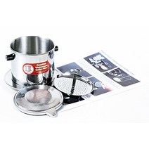 Trung Nguyen Coffee Gravity Use Extra Large (425 ml)에 적합한 커피 머신용 베트남식 드리퍼, 삼, 엑스라지(15oz)