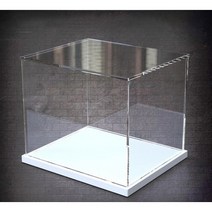 아크릴 투명 디스플레이 상자 피규어 케이스 장식장, 길이 및 너비 50x60 cm(내부 크기)