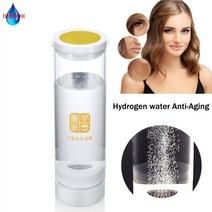 산소발생기 가정용 공기 청정 에어워셔 휴대용 산소 발생기 sppe pem electrolysis ionizer h2 water generator bottle 수소 산소 분리 컵