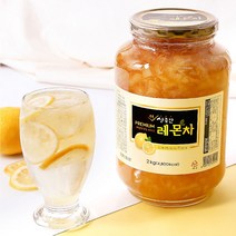 벌크형 레몬차 2kg 레몬 과일 청, 1병