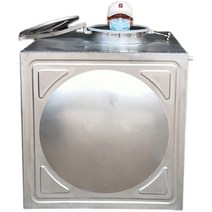 농업용물통 물탱크 사각 식수통 저장 대요량 우수받이, 0.125톤 (0.5Mx0.5Mx0.68M)