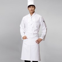 백색 주방허리앞치마, 흰색, 1개