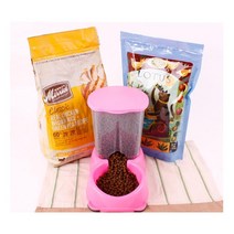 미끄럼방지 반자동 반려동물 사료 급식기 타이머 밥주는기계 강아지