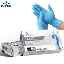 오너클랜 니트릴장갑 셰프장갑 대형 100매 일회용 고무장갑, 1개, 상세페이지 참조, 상세페이지 참조