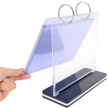 6매 링바인더 메뉴판 스탠드북 넘기는 식당테이블 탁상메뉴북, 제품선택, 세로