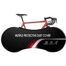 자전거 실내 커버 휴대용 패브릭 탄성 MTB 로드 자전거 타이어 보호 더스트 커버 기어 사이클링 액세서리 26 