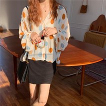 몽키네 FUMMI63U 여성 여자 시크 가을 겨울 블라우스 셔츠 데님셔츠