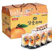 제주 감귤유과 1kg (개별포장) 추석 선물세트 명절 한과 단체 선물 부모님 간식 유치원 요양원 복지센터 전통 과자
