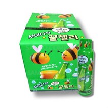 꿀젤리 사이다맛젤리 짜먹는젤리 1박스 (12개입), 사이다1BOX