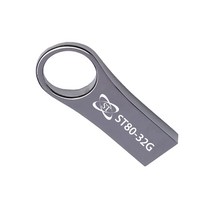 에스티원테크 ST80 USB 메모리 메탈 스틱, 32GB, 다크그레이