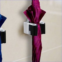 상세정보참조 밀대 행거 빗자루 홀더 우산 꽂이 벽고정 지팡이 걸이, 제품선택, 부착형