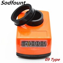 수직 시계 방향 0-9999 범위 09 유형 선반 용 디지털 위치 표시기 20mm 샤프트 보어 구멍 카운터, 10 0914-4.0I-20-O-A