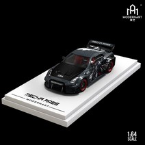 타임 마이크로 1:64 닛산 GTR3.0 메카 갓 오브 워 그린/그레이 다이캐스트 모델, 03 Gray Ordinary