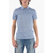 Corneliani AWNING 스트라이프 코튼 블렌드 81G527 8125057 001, 46, Light_blue