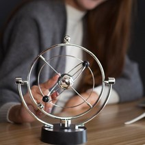 인테리어 밸런스볼 사무실 사장실 임원 데스크테리어 진자운동 모빌, 회전형진자운동