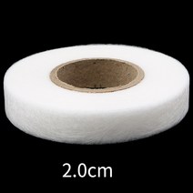 양면 부직포 접착 천 밑단 테이프 옷 재봉용 다리미 밑단 라이너, 01 2cmX60M