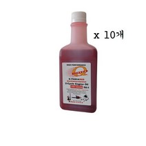 이타스카 식물성 2행정 엔진오일 473ml 미국산 50:1 10개 예초기 살포기 전기톱