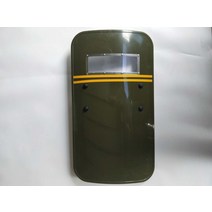 전술방패 호신용 경찰 진압 보안 서바이벌 호신용품, 녹색 두꺼운 방패