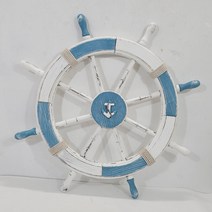 한소픈 여름소품 벽장식 지중해 블루 특대 핸들 배 키 모형 장식소품 조개모형 갈매기 여름디스플레이 테마소품 여름인테리어