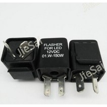 부저 표시기가있는 점멸 릴레이 오토바이 내장 비퍼 방향 지시등 LED 깜박이, 02 24V with Buzzer