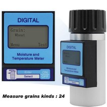 곡물 수분계 게이지. 24 종류 온도 테스터. 옥수수. 논. 8%-35% 범위, 한개옵션0