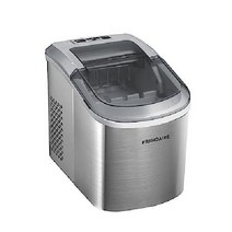 Frigidaire 컴팩트 제빙기 아이스메이커 26 Lbs, 스테인리스